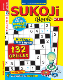Sukoji Book n°7 - Niveaux facile et moyen