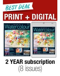PRINT + DIGITAL 2-year subscription - The Art of Watercolour magazine