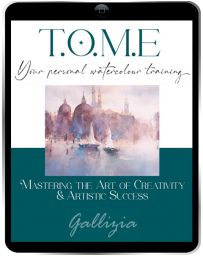 T.O.M.E. your personal watercolour training by Janine Gallizia