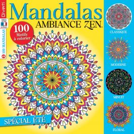 Mandalas ambiance zen n°6 - Spécial été