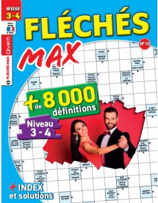 Fléchés Max n°10 - Grilles de niveau 3-4