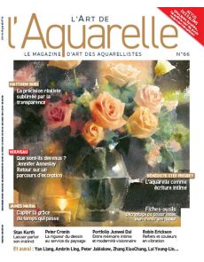 L'Art de l'Aquarelle 66 - Matthew Bird, Stan Kurth, Peter Cronin, Fiches-outils