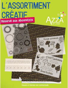 Assortiment matériel créatif AZZA