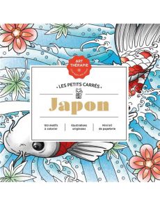 Japon - Les petits carrés d'Art-thérapie - nouvelle édition - Christophe-Alexis Perez