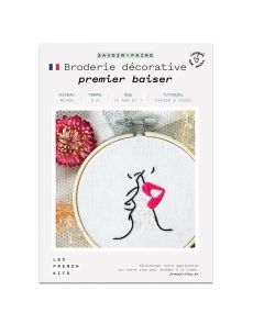 Montgolfière Broderie décorative Les French Kits 