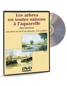 Les arbres en toutes saisons à l'aquarelle - Eté Automne – DVD
