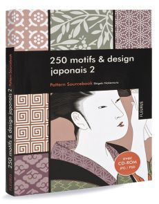 250 motifs et design japonais 2 + CD-Rom