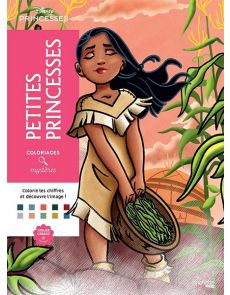 Coloriages mystères Disney - Petites princesses