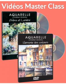 Christian Graniou - Aquarelle, Ombres et lumière - DVD