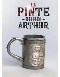 La pinte du roi Arthur - Coffret 1 livre de recettes d'apéros et 1 mug