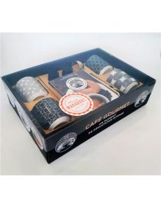 Coffret Café gourmet - Livre et accessoires 