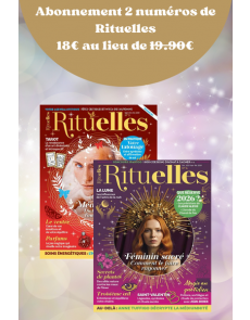 Abonnement au magazine Rituelles 6 mois -2 numéros Abonnement au magazine Rituelles 6 mois -2 numéros