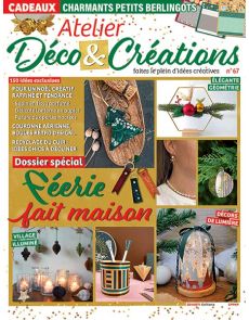 Atelier Déco et Créations 67 + le calendrier de l'Avent + 16 planches