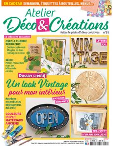 Atelier Déco et Créations 58 -  Un look vintage pour mon intérieur