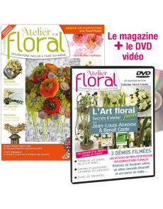 Atelier Floral n°39 + DVD 3 démos filmées