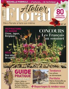 Atelier Floral numéro 49 + un Guide Pratique de 20 tutoriels