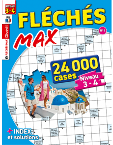 Fléchés Max n°9 - Grilles de niveau 3-4