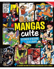 Mangas Culte - 53 chefs-d'oeuvre à la loupe - Collection Pop UP 10
