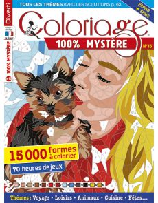 Coloriage 100% Mystère 15 -  70 heures de jeux