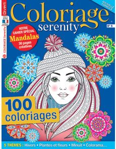 Coloriage Serenity 9 - Avec en bonus votre cahier spécial Mandalas