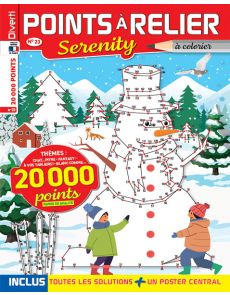 Points à Relier Serenity 23 - Thèmes : Chat...Pitre-Fantasy- A vos tabliers ! - Blanc comme...