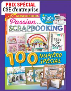 1 AN d'abonnement à Passion Scrapbooking 1 AN d'abonnement à Passion Scrapbooking