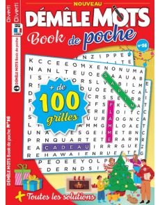 Démêle Mots Book de poche 16 avec plus de 100 grilles