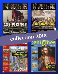Collection 2018 - Les Grandes Enigmes de l'Histoire : 4 numéros collector