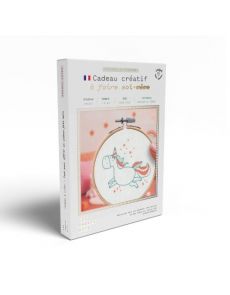 Kit Broderie décorative - Licorne