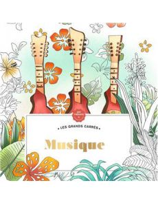 Les Grands carrés d'Art-thérapie Musique