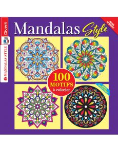 Mandalas Style n°12 - 100 motifs à colorier