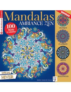 Mandalas Zen 4 - Spécial Hiver