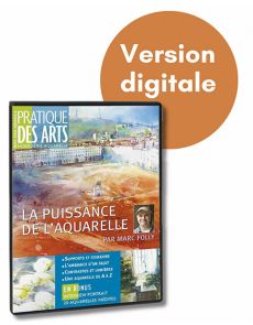 La puissance de l'aquarelle par Marc Folly – DVD La puissance de l'aquarelle par Marc Folly – DVD