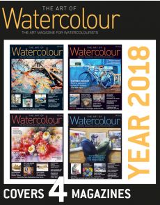4 Magazines The Art of Watercolour - Discount Collection YEAR 2018
