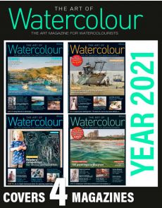 4 Magazines The Art of Watercolour - Discount Collection YEAR 2021