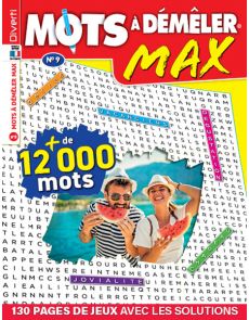 Mots à démêler MAX n°9 - Grand format Mots à démêler MAX n°9 - Grand format