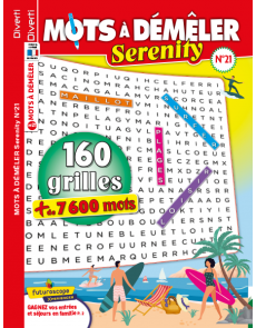 Mots à Démêler Serenity 21 - Plus de 7600 mots à découvrir Mots à Démêler Serenity 21 - Plus de 7600 mots à découvrir