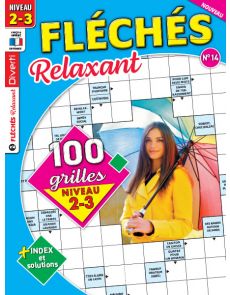 Magazine Fléchés Relaxant 14 - 100 grilles Niveau 2-3