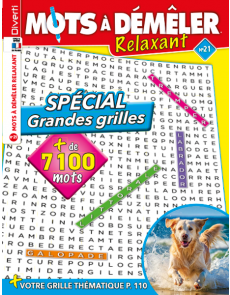 Mots à démêler Relaxant 21 - Spécial grandes grilles - Plus de 7100 mots à retrouver Mots à démêler Relaxant 21 - Spécial grandes grilles - Plus de 7100 mots à retrouver