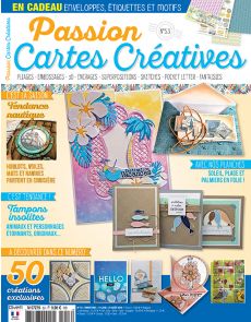 Passions cartes créatives n°53 - Cartes pour la saison de l'été