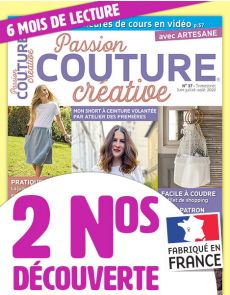 Passion Couture créative - Découverte 2 numéros
