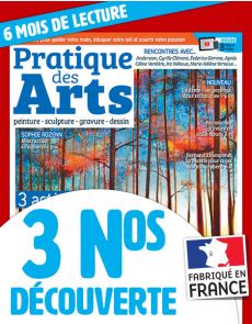 Abonnement DÉCOUVERTE 3 numéros Pratique des Arts