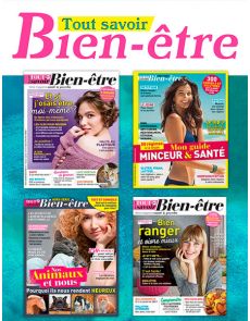 Collection 2020 Tout Savoir Bien-être - 4 magazines