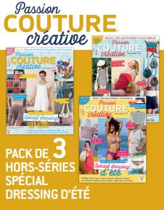 COUTURE créative - Pack de 3 hors-séries Dressing d'été