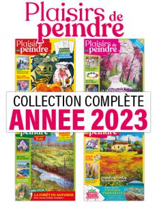 Collection 2023 complète - Plaisirs de Peindre : 4 numéros collectors