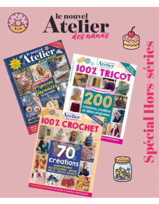 Collection Hors-séries - LE NOUVEL ATELIER des NANAS - 4 numéros collectors Collection Hors-séries - LE NOUVEL ATELIER des NANAS - 4 numéros collectors