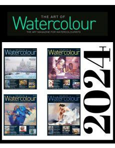 4 Magazines The Art of Watercolour - Discount Collection YEAR 2024