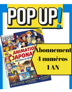 POP UP magazine : Abonnement 4 numéros