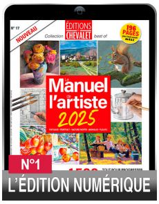TÉLÉCHARGEMENT : Le manuel de l'artiste 2025  - Editions du Chevalet n°17
