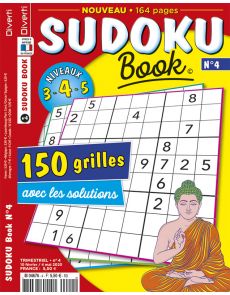Sudoku Book 4 - 150 grilles avec les solutions. Niveaux 3-4-5